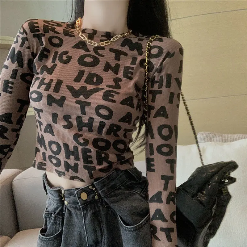 Autumn and Winter New Women 's Clothing round Neck Bottoming Long Sleeve T-shirt
Autumn and Winter New Women 's Clothing round Neck Bottoming Long Sleeve T-shirt