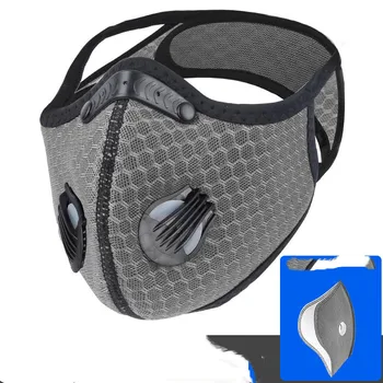 Cycling Protective Mask With Big Filter Activated Carbon PM2.5 Anti-Pollution Sport Running Training MTB Road Bike Cycling Mask
Cycling Protective Mask With Big Filter Activated Carbon PM2.5 Anti-Pollution Sport Running Training MTB Road Bike Cycling Mask