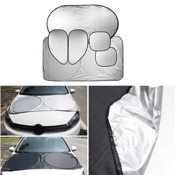 6PCS Summer Car Windshield UV Protection Sun Block Sunshade Heat Shield Folding Kit Protection Accessories With 12pcs Sucker
6PCS Summer Car Windshield UV Protection Sun Block Sunshade Heat Shield Folding Kit Protection Accessories With 12pcs Sucker