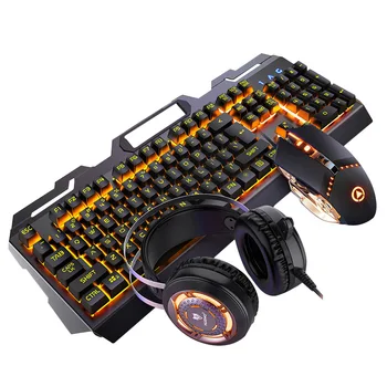 Computer Game Durable LED Backlight Home Mechanical Universal Gaming Keyboard Mouse Set For Laptop Portable Luminous USB Wired
Computer Game Durable LED Backlight Home Mechanical Universal Gaming Keyboard Mouse Set For Laptop Portable Luminous USB Wired
