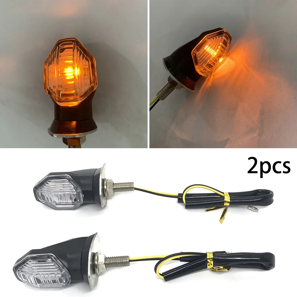 2pcs 1Pair 2000-4000k Motorcycle LED Turn Signal Light Lamp Universal Mini Bright 12V 1.3W Universal Accessories
2pcs 1Pair 2000-4000k Motorcycle LED Turn Signal Light Lamp Universal Mini Bright 12V 1.3W Universal Accessories