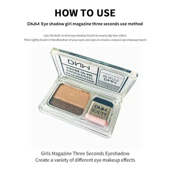 Double Colors Gradient Eye Shadow Palette Lazy Non-blooming Eye Shadow Waterproof Long Lasting Glitter Eyeshadow Eye-Makeup
Double Colors Gradient Eye Shadow Palette Lazy Non-blooming Eye Shadow Waterproof Long Lasting Glitter Eyeshadow Eye-Makeup