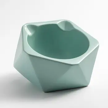 Simple Design Geometric Creative Cat Food Bowl Five-sided Ceramic Cervical H55A
Simple Design Geometric Creative Cat Food Bowl Five-sided Ceramic Cervical H55A