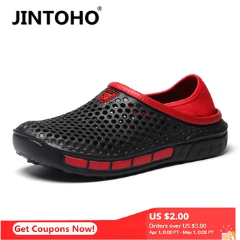 JINTOHO New summer comfortable men's swimming pool sandals outdoor beach shoes men's non-slip home leisure shower slippers
JINTOHO New summer comfortable men's swimming pool sandals outdoor beach shoes men's non-slip home leisure shower slippers