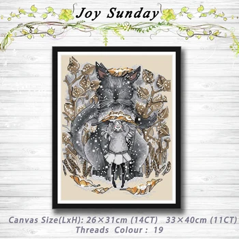 Winter call fox animal girl decor painting 14CT 11CT counted cross stitch kits embroidery sets Needlework Sets Home decor
Winter call fox animal girl decor painting 14CT 11CT counted cross stitch kits embroidery sets Needlework Sets Home decor