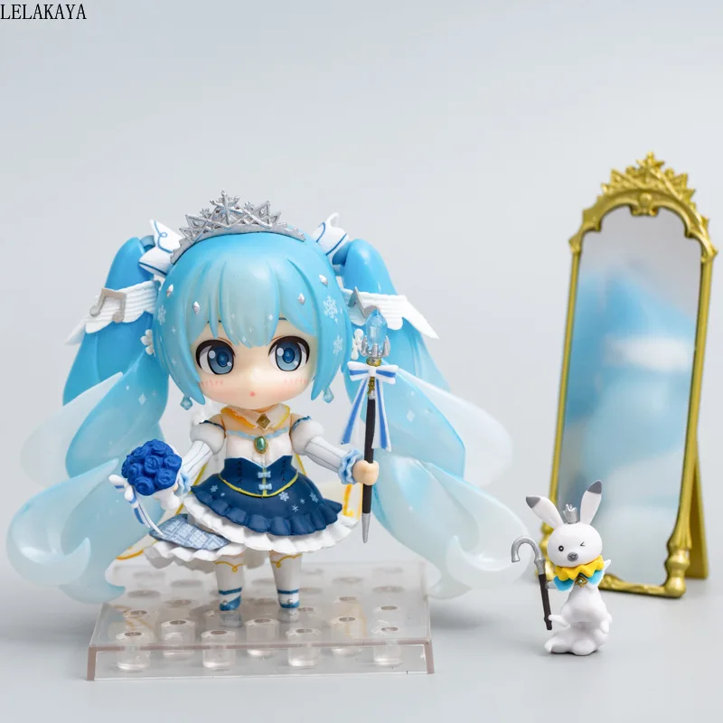 Collectibles 19 Nendoroid 1000 Anime Hatsune Miku Snow Miku Pvc Mini Figure New In Box Other Anime Collectibles