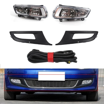 Car Front Bumper Fog Light Grilles Assembly Cable and Bulbs For-Polo 6R 2009-2013
Car Front Bumper Fog Light Grilles Assembly Cable and Bulbs For-Polo 6R 2009-2013