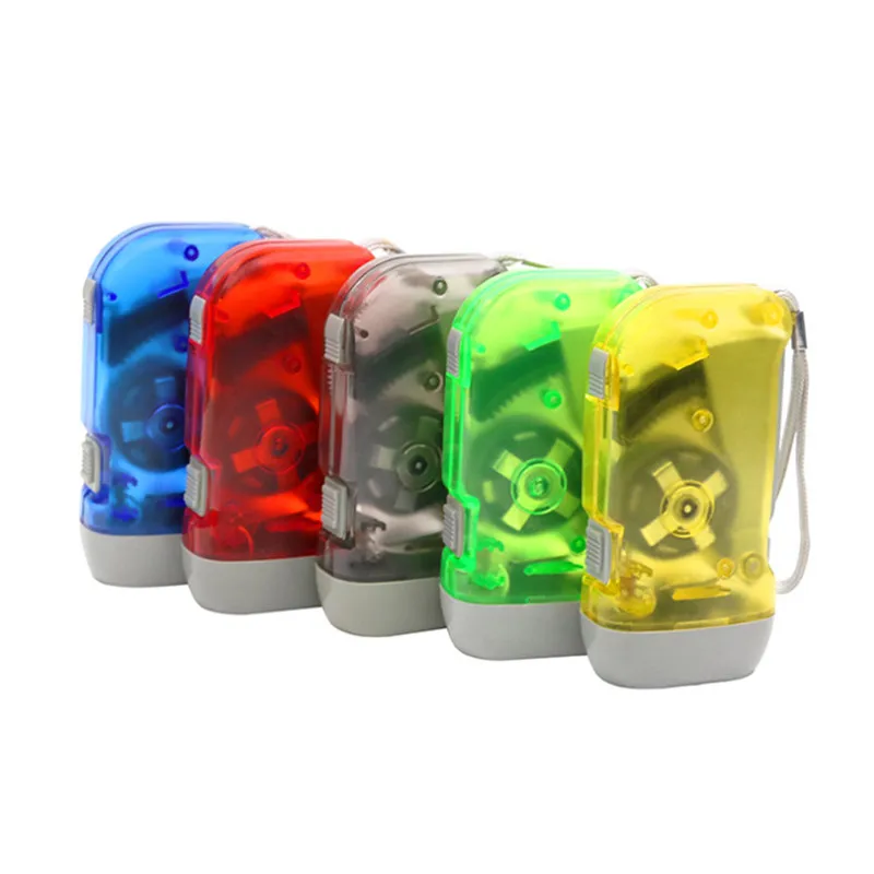 New 3 LED Hand Pressing Dynamo Crank Power Wind Up Flashlight Torch Light Hand Press Crank Camping Lamp Light Color Send Random
New 3 LED Hand Pressing Dynamo Crank Power Wind Up Flashlight Torch Light Hand Press Crank Camping Lamp Light Color Send Random