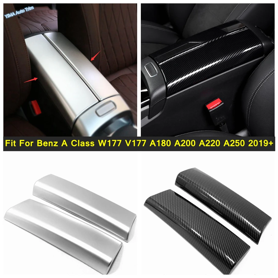 

Car Accessories Armrest Storage Box Molding Cover Trim Fit For Mercedes-Benz A Class W177 V177 A180 A200 A220 A250 2019 - 2023