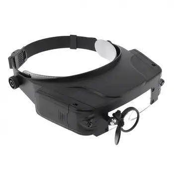 11X Headband Type Magnifying Glass with LED Light and 3 Magnifying Lens for Jewel Repair
11X Headband Type Magnifying Glass with LED Light and 3 Magnifying Lens for Jewel Repair