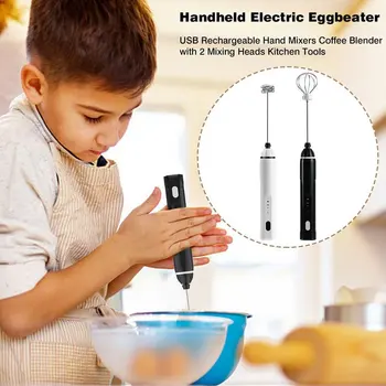 Handheld Whipping Milk No Splash Mini Coffee Milk Tea Blender Mini Electric Whisk ABS Food Grade Stainless Steel Cn(origin) 6V
Handheld Whipping Milk No Splash Mini Coffee Milk Tea Blender Mini Electric Whisk ABS Food Grade Stainless Steel Cn(origin) 6V