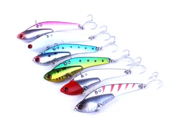 6pcs Metal Fishing Rattle Lures 7.5cm 21g Vibration Blade Lure Hard Bass Bait Vibrations Minnow Fishing Tackle
6pcs Metal Fishing Rattle Lures 7.5cm 21g Vibration Blade Lure Hard Bass Bait Vibrations Minnow Fishing Tackle