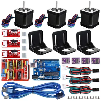 3D printer CNC controller kit For ArduinoIDE Longruner GRBL CNC shield RAMPS 1.4 mechanical switch end speed DRV8825 A4988
3D printer CNC controller kit For ArduinoIDE Longruner GRBL CNC shield RAMPS 1.4 mechanical switch end speed DRV8825 A4988
