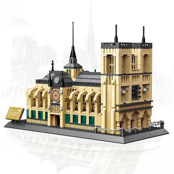 Lepining 1380pcs Loz 5210 Architecture Notre Dame Cathedral Of Paris Building Blocks Classic Landmark Model Bricks Toys
Lepining 1380pcs Loz 5210 Architecture Notre Dame Cathedral Of Paris Building Blocks Classic Landmark Model Bricks Toys