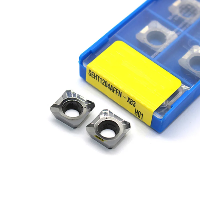 10pcs SEHT1204 AFFN X83 H01 carbide milling tool insert SEHT 1204 face mill SEHT1204AFFN lathe milling CNC tools milling cutter
10pcs SEHT1204 AFFN X83 H01 carbide milling tool insert SEHT 1204 face mill SEHT1204AFFN lathe milling CNC tools milling cutter