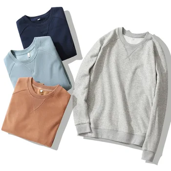 Men's Winter Sweater Fashion Brand New Arrival Loose Warm O-neck Sweater Japanese Pullover Solid Color Fur Winter Sweater Men 
Men's Winter Sweater Fashion Brand New Arrival Loose Warm O-neck Sweater Japanese Pullover Solid Color Fur Winter Sweater Men