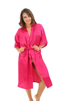 Sexy Women Bride Bridesmaid Wedding Robe Sleepwear Nightgown Satin Pajamas Nightwear Long Satin Sleepwear Kimono Gown Ladies
Sexy Women Bride Bridesmaid Wedding Robe Sleepwear Nightgown Satin Pajamas Nightwear Long Satin Sleepwear Kimono Gown Ladies