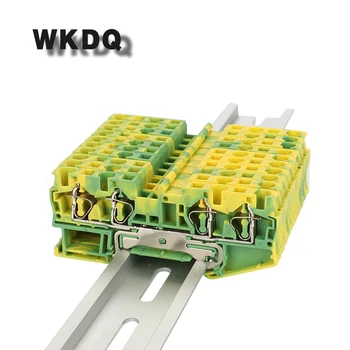 10pcs ST 4-QUATTRO-PE Ground Din Rail Spring-cage Terminal Block PE With The Same Shape To Universal
10pcs ST 4-QUATTRO-PE Ground Din Rail Spring-cage Terminal Block PE With The Same Shape To Universal