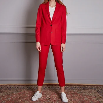Women's suit ladies loose casual suit two-piece suit (jacket + pants) women's office formal professional wear custom
Women's suit ladies loose casual suit two-piece suit (jacket + pants) women's office formal professional wear custom