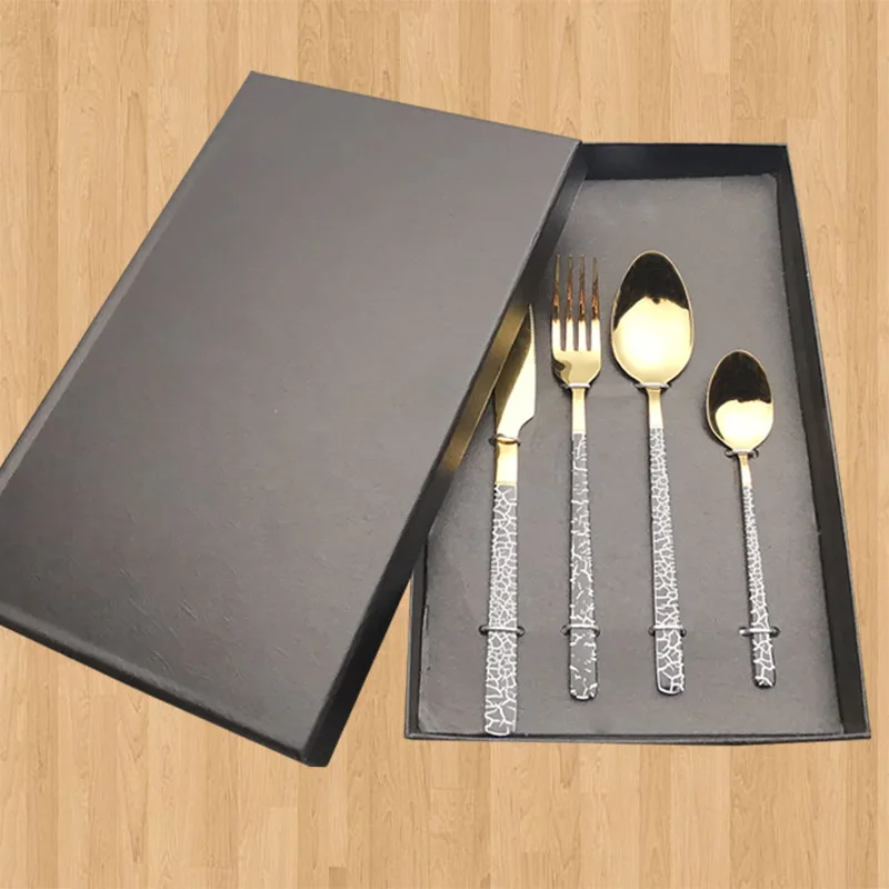Fun Fervent Western Stainless Steel Knife Set Knife Fork Spoon Dinnerware Set Spoon Set Cutlery Kitchen Accessories Eco Friendly
Fun Fervent Western Stainless Steel Knife Set Knife Fork Spoon Dinnerware Set Spoon Set Cutlery Kitchen Accessories Eco Friendly