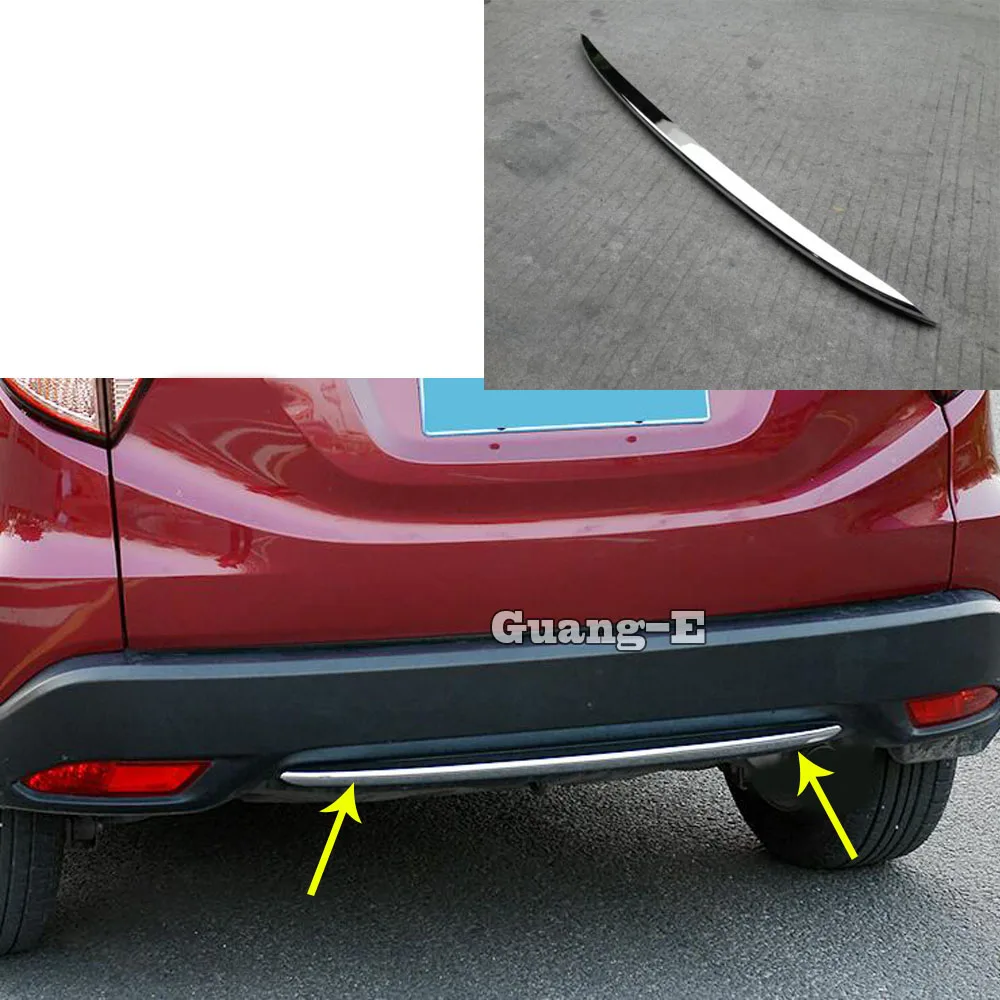 High Quality Car Cover Protection Bumper ABS Chrome Trim Rear Back Tail Bottom Moulding 1pcs For Honda HRV HR-V Vezel 2019 2020
High Quality Car Cover Protection Bumper ABS Chrome Trim Rear Back Tail Bottom Moulding 1pcs For Honda HRV HR-V Vezel 2019 2020