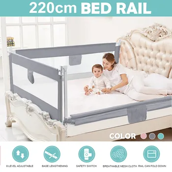 220cm Bed Rail Baby Bed Fence Safety Gate Baby Barrier For Bed Rail Crib Rails Security Fencing Children Guardrail Baby Playpens
220cm Bed Rail Baby Bed Fence Safety Gate Baby Barrier For Bed Rail Crib Rails Security Fencing Children Guardrail Baby Playpens