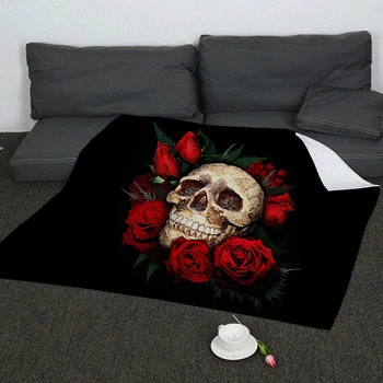 Super Soft Modern Velvet Floral Skull Throw Blanket Plush Blanket For Couch Nap Blanket Hot Sale 1PC Travel High Quality Popular
Super Soft Modern Velvet Floral Skull Throw Blanket Plush Blanket For Couch Nap Blanket Hot Sale 1PC Travel High Quality Popular