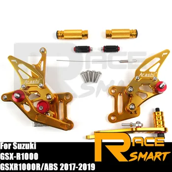 Motorcycle Rear Footrests Foot Rest For Suzuki GSX-R1000 GSXR1000 R 2017-2019 CNC Adjustable Rearset GSXR1000R ABS 17 18 19
Motorcycle Rear Footrests Foot Rest For Suzuki GSX-R1000 GSXR1000 R 2017-2019 CNC Adjustable Rearset GSXR1000R ABS 17 18 19