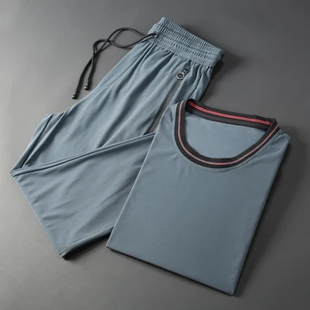 JSBDWith breathable quality high-end silk slip two-piece set with impact yarn-dyed ribbon summer ice silk casual sports suit
JSBDWith breathable quality high-end silk slip two-piece set with impact yarn-dyed ribbon summer ice silk casual sports suit