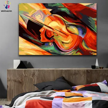 DIY colorings pictures by numbers with colors abstract guitar violin picture drawing painting by numbers framed Home
DIY colorings pictures by numbers with colors abstract guitar violin picture drawing painting by numbers framed Home