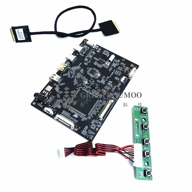 4k controller board support Type-C USB touch connector HDMI-compatible suport Resolution 3840x2160 40 pin LCD screen LQ156D1JX36
4k controller board support Type-C USB touch connector HDMI-compatible suport Resolution 3840x2160 40 pin LCD screen LQ156D1JX36