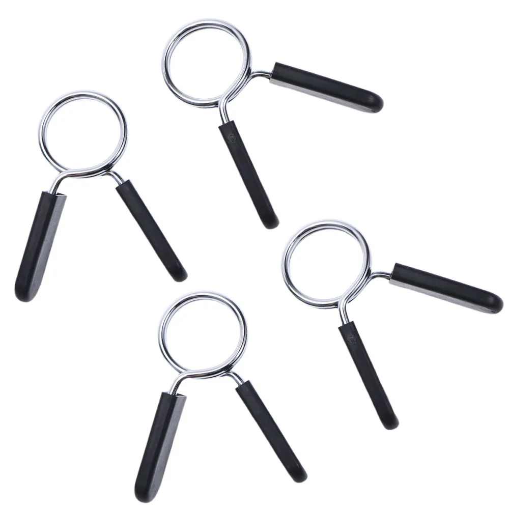 4PCS 30mm Dumbbell Barbell Clamps Spring Clip Collars for Powerlifting Cross Fit Weightlifting Gym
4PCS 30mm Dumbbell Barbell Clamps Spring Clip Collars for Powerlifting Cross Fit Weightlifting Gym