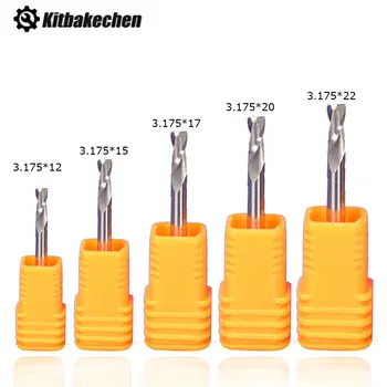 3.175mm Carbide Tungsten Corn Cutter Cutting Wood Cutter CNC Router Bits 2 Flutes Spiral End Mills Spiral PVC Cutter
3.175mm Carbide Tungsten Corn Cutter Cutting Wood Cutter CNC Router Bits 2 Flutes Spiral End Mills Spiral PVC Cutter