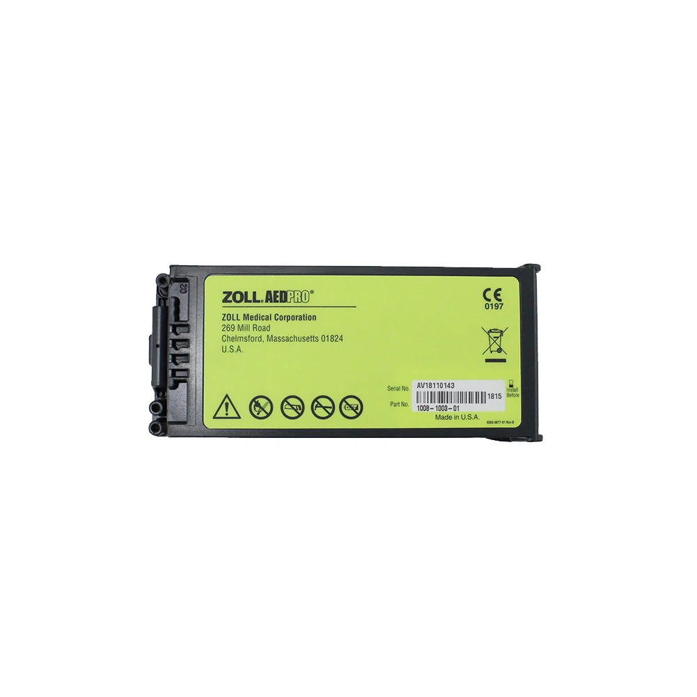 Original AED Defibrillator Medical Battery for ZOLL HeartStart Home Defibrillator 1008-1003-01 AV18110143 12V Lithium Battery
Original AED Defibrillator Medical Battery for ZOLL HeartStart Home Defibrillator 1008-1003-01 AV18110143 12V Lithium Battery