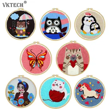 Cute Girl Cartoon Owl Cross Stitch Kit Embroidery Needlework for Beginner Sewing Tool Embroidery Tool Handwork Home Decor
Cute Girl Cartoon Owl Cross Stitch Kit Embroidery Needlework for Beginner Sewing Tool Embroidery Tool Handwork Home Decor