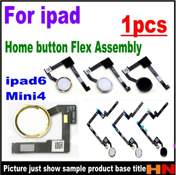 1pcs Home Button Flex For iPad 6 air2 mini4 2018 On Off Button Menu Key Home Flex Cable Assembly Replacement Part
1pcs Home Button Flex For iPad 6 air2 mini4 2018 On Off Button Menu Key Home Flex Cable Assembly Replacement Part