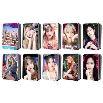 KPOP TWICE 9th Mini Album <MORE & MORE> Polaroid Photo Lomo Cards K-pop TWICE Fan Collection Metal Box Card 30/40Pcs/Box
KPOP TWICE 9th Mini Album <MORE & MORE> Polaroid Photo Lomo Cards K-pop TWICE Fan Collection Metal Box Card 30/40Pcs/Box