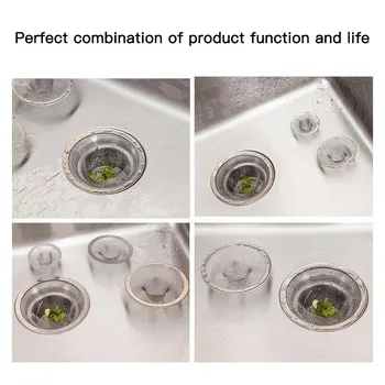 Sink Strainer Shower Sewer Outfall Anti-blocking Floor Drain Hair Stopper Catcher Kitchen Sink Strainer Sewer Hair Colander
Sink Strainer Shower Sewer Outfall Anti-blocking Floor Drain Hair Stopper Catcher Kitchen Sink Strainer Sewer Hair Colander
