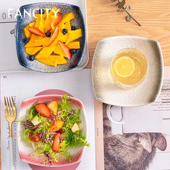 FANCITY Dessert bowl ceramic household Japanese style bowl salad bowl creative eating good-looking personality rice bowl tablewa 
FANCITY Dessert bowl ceramic household Japanese style bowl salad bowl creative eating good-looking personality rice bowl tablewa