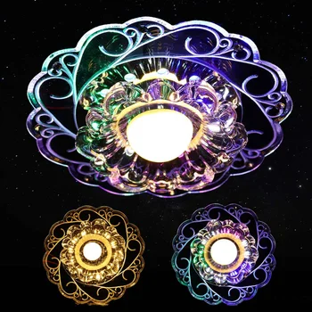 3W/5W Efficient Modern LED Crystal Ceiling Light Circular Mini Ceiling Lamp Rotunda Light For Living Room Aisle Corridor Kit
3W/5W Efficient Modern LED Crystal Ceiling Light Circular Mini Ceiling Lamp Rotunda Light For Living Room Aisle Corridor Kit