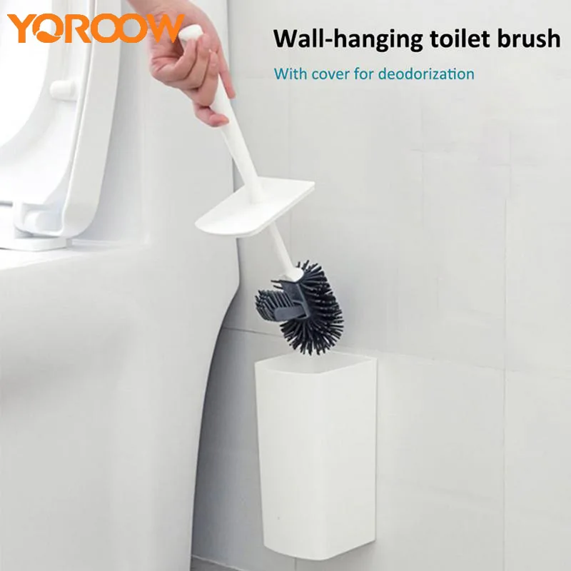 White Toilet Brush Wall Mounted Brush Holder Wc Bathroom Cleaning Toilet Lavatory Wc Plastic And Paper Bathroom ASH0018 3
White Toilet Brush Wall Mounted Brush Holder Wc Bathroom Cleaning Toilet Lavatory Wc Plastic And Paper Bathroom ASH0018 3