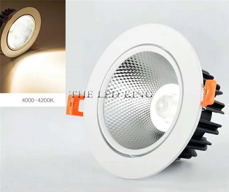 Dimmable LED Downlight COB Ceiling Spot Lighting 5W 9W 12W 15W Led Bulb Bedroom Kitchen Indoor ceiling recessed Lights