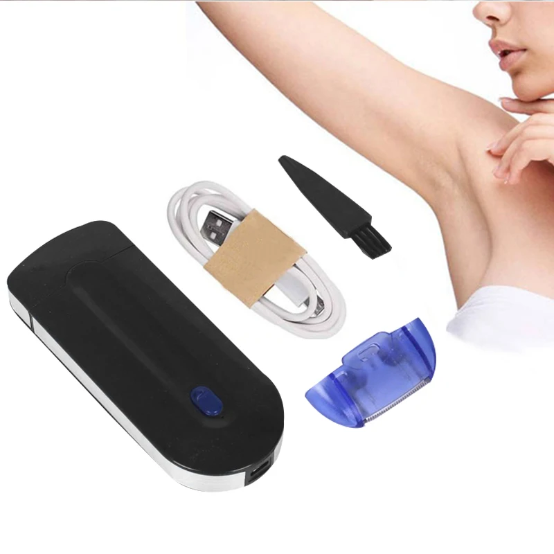 Multi-function Lady Shaver Blue-ray Inductive Painless Epilator Portable USB Cordless Charging Electric Shaver Hair Razor Tool
Multi-function Lady Shaver Blue-ray Inductive Painless Epilator Portable USB Cordless Charging Electric Shaver Hair Razor Tool