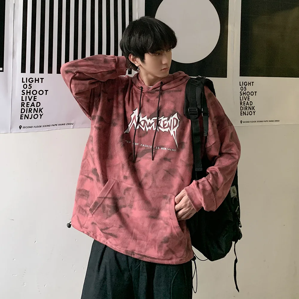 Men Autumn Hip Hop Tie Dyeing Hoodies 2019 New Letters Drawstring High Street Oversize Hooded Skateboader Sweatshirts Streetwear
Men Autumn Hip Hop Tie Dyeing Hoodies 2019 New Letters Drawstring High Street Oversize Hooded Skateboader Sweatshirts Streetwear