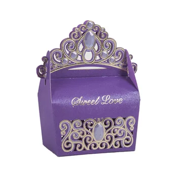50Pcs Crown Cake Box Foldable DIY Paper Gift Box European Style Favor Packaging Boxes for Party Wedding Decoration Supplies
50Pcs Crown Cake Box Foldable DIY Paper Gift Box European Style Favor Packaging Boxes for Party Wedding Decoration Supplies
