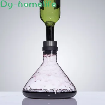 1200ml Glass Decanter Waterfall Fast Red Wine Decanter Stainless Steel Lid Hip Flask Whiskey Vodka Container Household Goods
1200ml Glass Decanter Waterfall Fast Red Wine Decanter Stainless Steel Lid Hip Flask Whiskey Vodka Container Household Goods