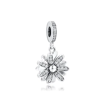 CKK Silver 925 Jewelry Sparkling Daisy Flower Dangle Charm Fits Original Bracelets Sterling Silver Beads
CKK Silver 925 Jewelry Sparkling Daisy Flower Dangle Charm Fits Original Bracelets Sterling Silver Beads