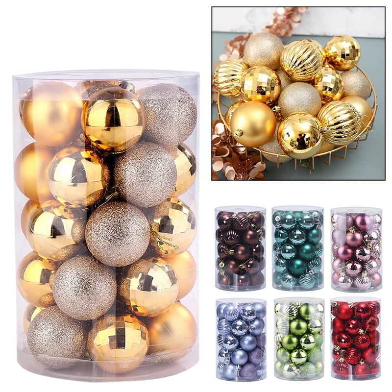 34pcs/lot Christmas Tree Decorative Ball Shatterproof Ornaments Bauble Xmas Party Tree Pendants Hanging Set Home Christmas Decor
34pcs/lot Christmas Tree Decorative Ball Shatterproof Ornaments Bauble Xmas Party Tree Pendants Hanging Set Home Christmas Decor
