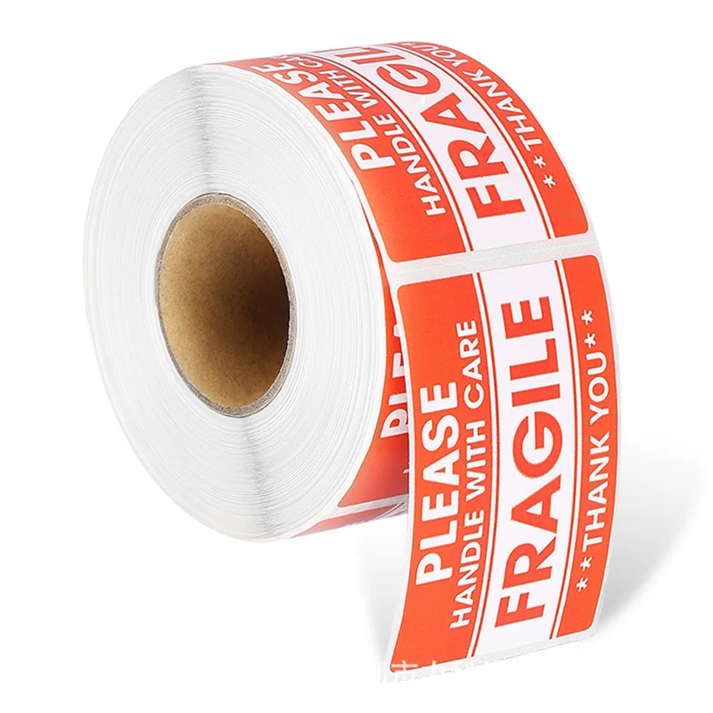 Hot Selling 1 roll 500pcs 2x3 Inch Large Fragile Warning Sticker Handle With Care Keep Dry Express Label
Hot Selling 1 roll 500pcs 2x3 Inch Large Fragile Warning Sticker Handle With Care Keep Dry Express Label