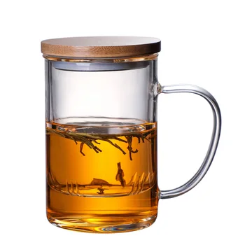 400ml modern minimalist filter tea cup with lid transparent flower tea glass men's office cup tea separation gifts for husband
400ml modern minimalist filter tea cup with lid transparent flower tea glass men's office cup tea separation gifts for husband